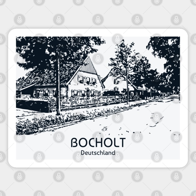 Bocholt - Deutschland Magnet by Lakeric